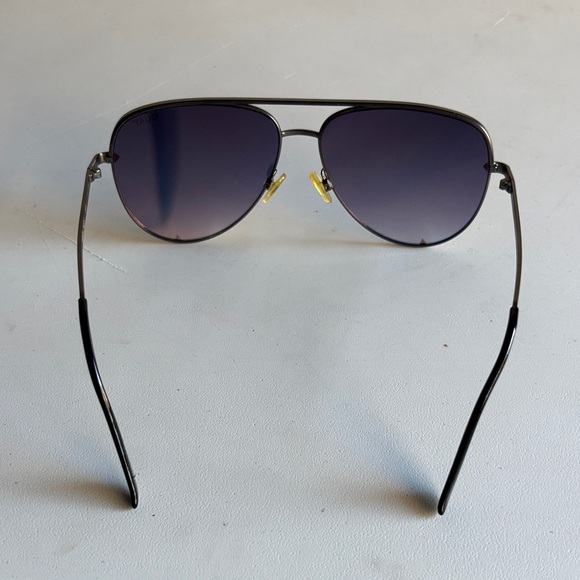 Quay Australia Aviator Sunglasses - Black Frame with Rose Lenses main image 5